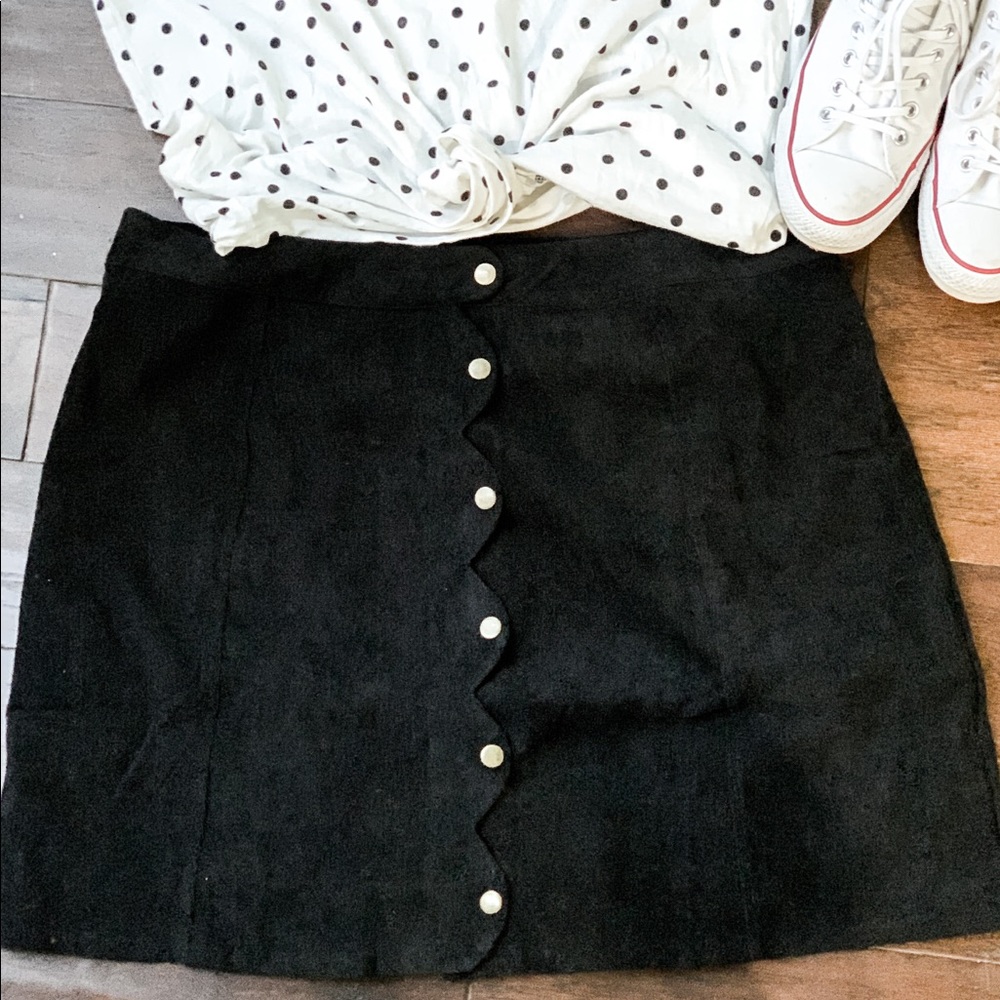 Sold! Loveriche Mini Black skirt